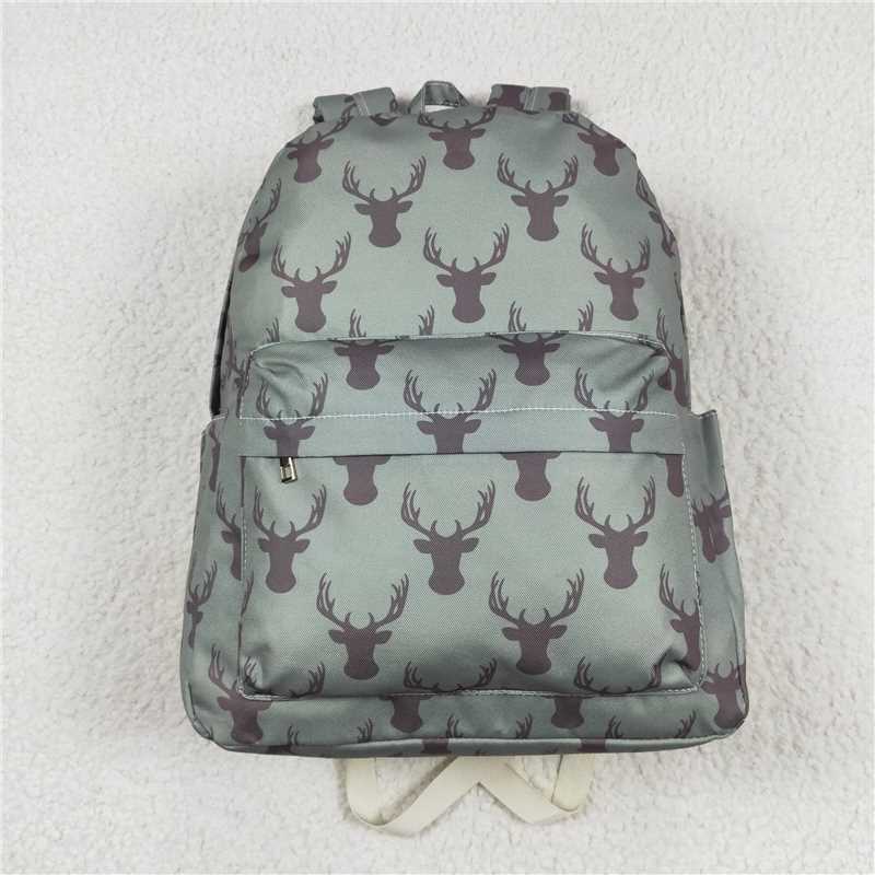 7.8 RTS NO MOQ Baby Kids Backpacks BA0171 Green Deer Hunting Backpack Back Bags