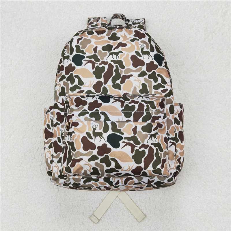 RTS NO MOQ Baby Kids Backpacks Camo Turkey Deer Dog Hunting Bags