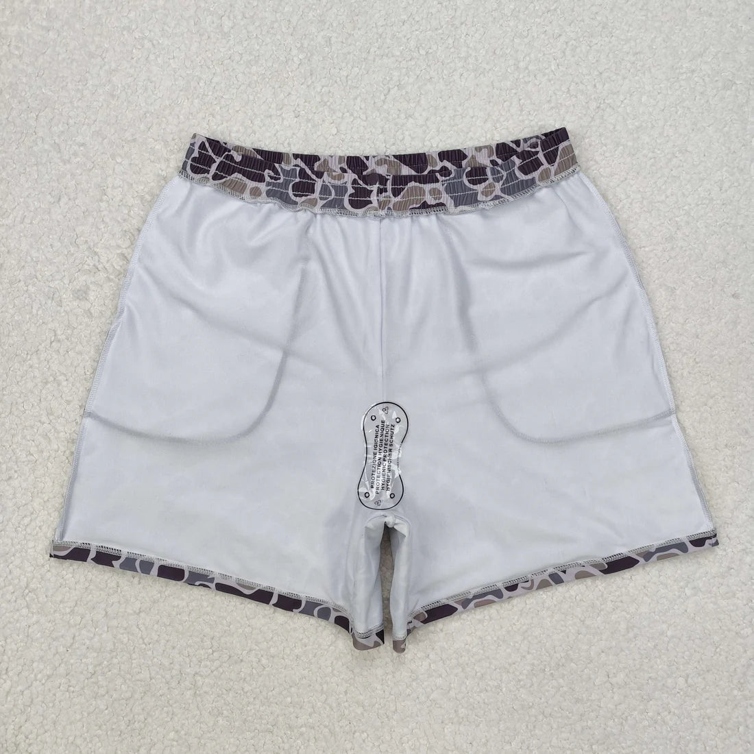 USA Shop RTS Adult Man Dark Grey Camo Shorts Trunks Swimwear Bottom