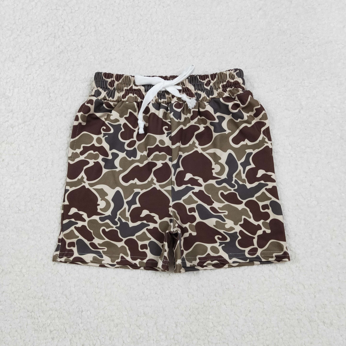 RTS Baby Boys Toddler Camo Pockets Southern Shorts Bottom