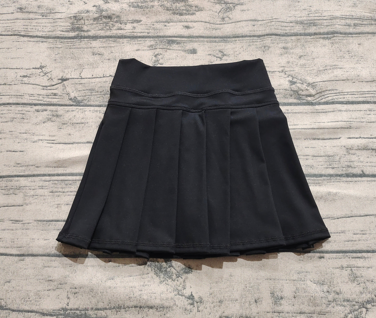 4.30 GLK0087 Baby Girls Black Yoga Active Wear Skirt Preorder