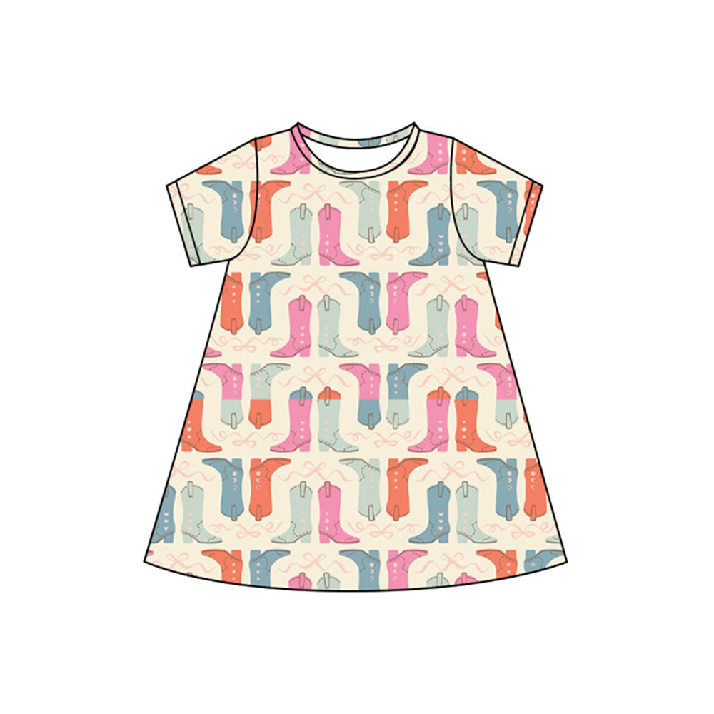 4.11 GSD2497 Baby Girls Boots Short Sleeve Dress Pre order