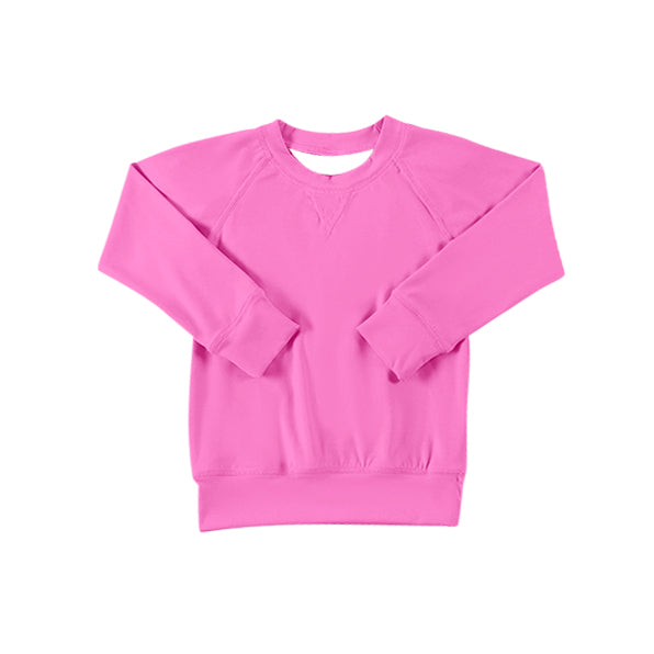 4.14 GT0968 Baby Girls Hot Pink Long Sleeves Yoga Shirts Top Pre order