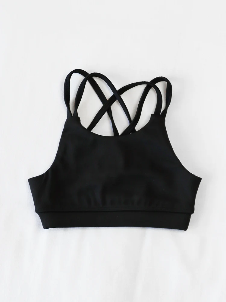 3.31 GT1011 Black Baby Girls Tennis Bows Yoga Vest Tops Pre order