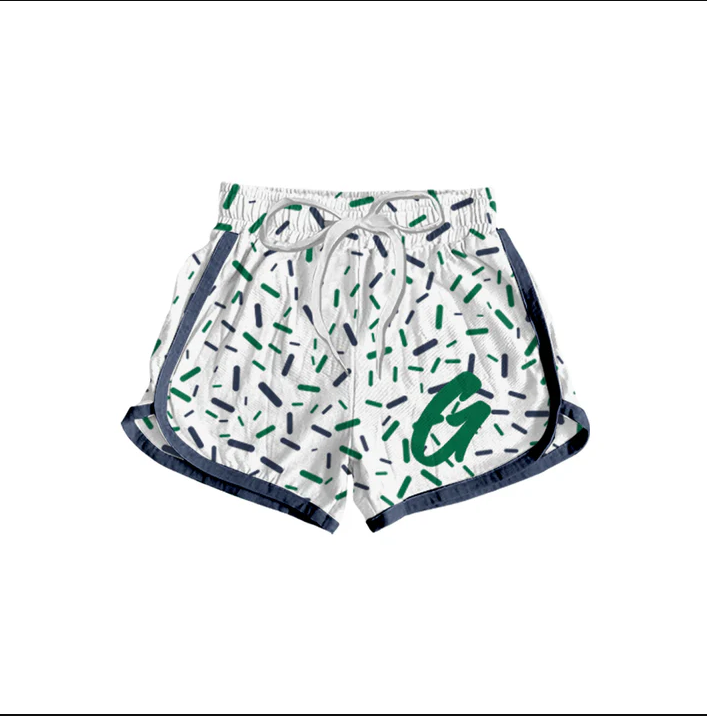 4.22 Preorder(moq 5) Adult Women Team Green G Shorts Bottoms