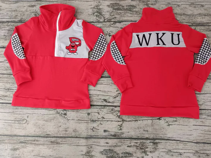 5.8 Baby Boys Team Red Pullover Shirt Tee Shirts preorder(moq 5)