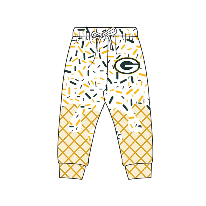 6.14 Preorder (moq 5)Baby Boys Dark Green G Drip Team Legging Pants