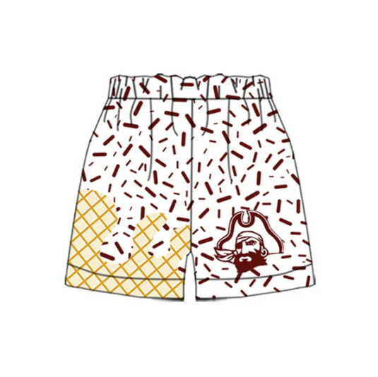 7.15 Preorder moq 5 Baby Boys Drip Team Shorts Bottom