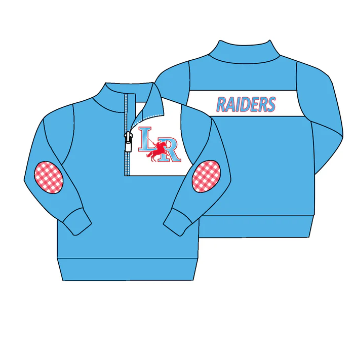 8.18 Baby Boys Team 2 Zip Shirts Pullovers preorder(moq 5)