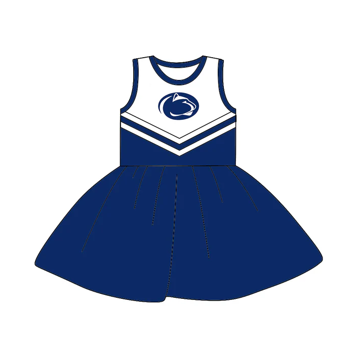 8.19 Baby Girls Team Sleeveless 23 A-Line Dresses preorder(moq 5)
