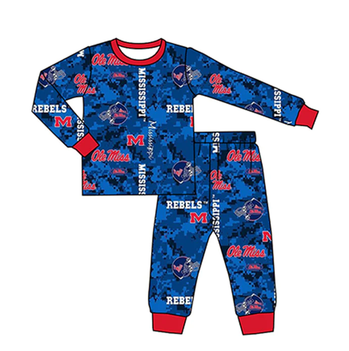 9.6 Baby Kids Team OL Pants Pajamas Clothes Sets preorder(moq 5)