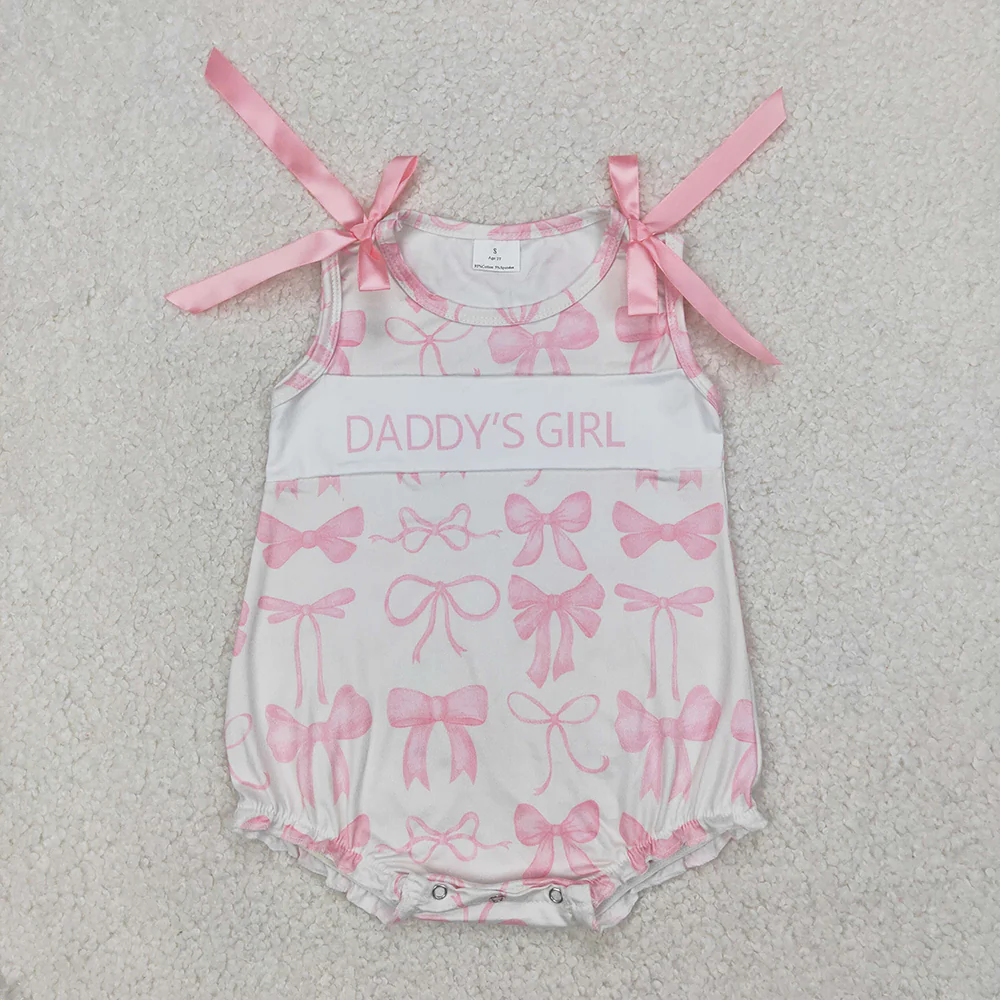 RTS NO MOQ Summer Sibling Baby Girls Sleeveless Floral Ruffle Tunic Shorts Clothes Sets