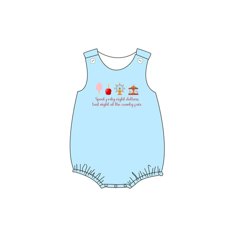 4.7 SR3056 Baby Boys Sleeveless Park Rompers Pre order