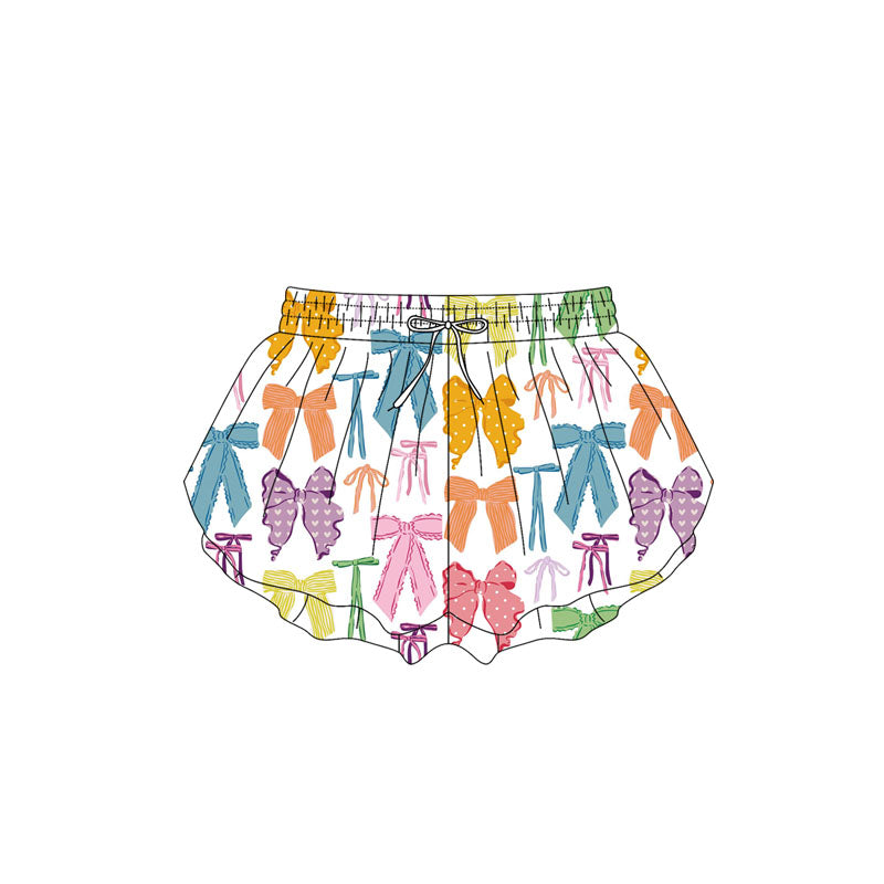 3.31 SS0579 Cute Hot Sale Bows Baby Girls Shorts Bottoms Pre order
