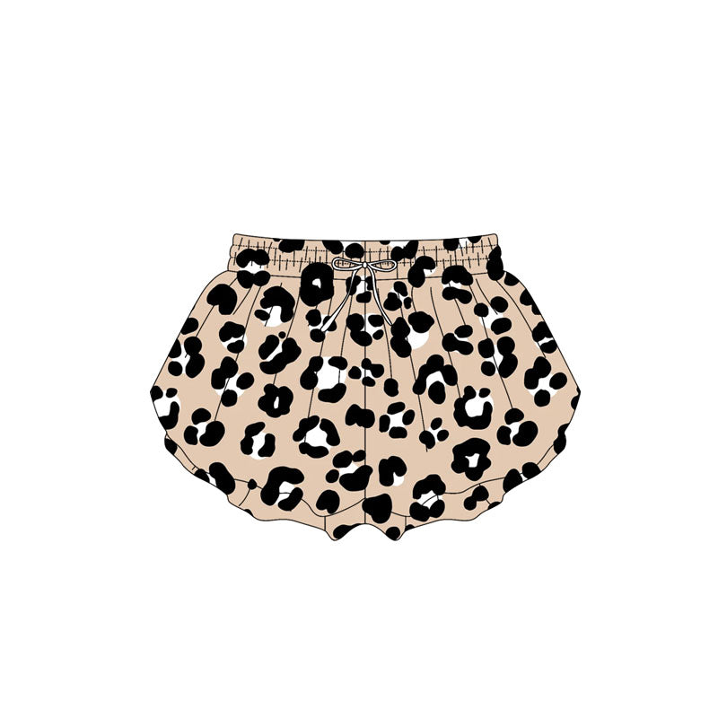 3.31 SS0585 Black Leopard Baby Girls Shorts Bottoms Pre order