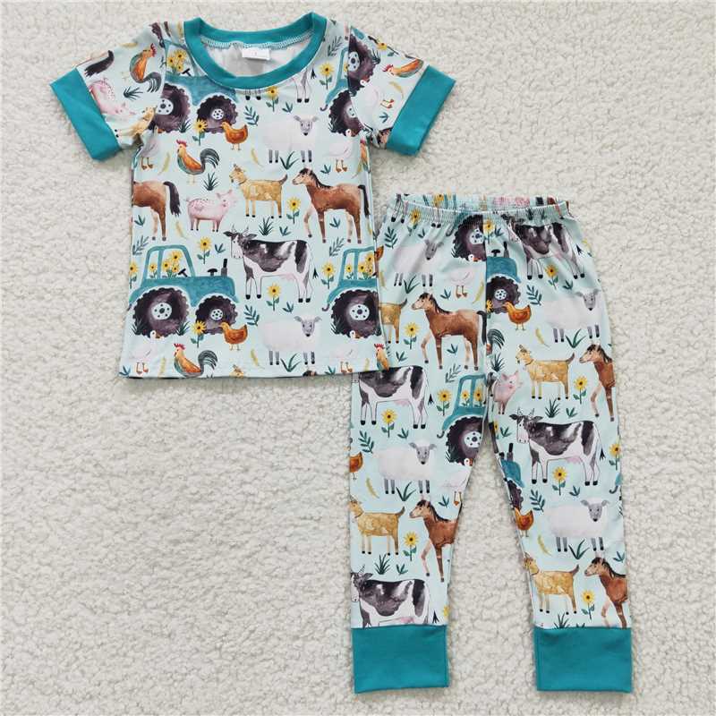 Boys Short sleeve pants sets