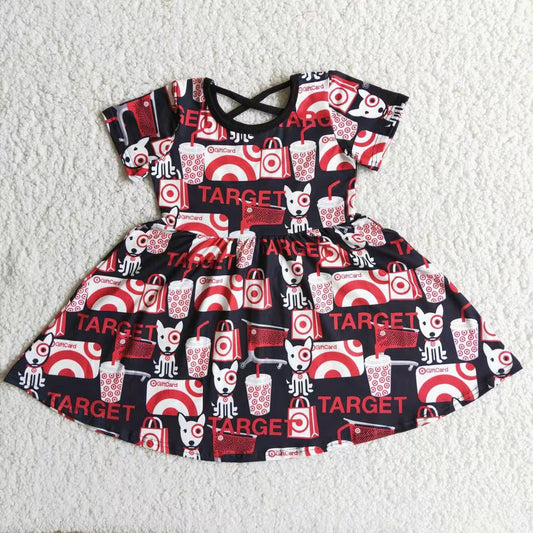 D6-15 Baby Girls Summer Short Sleeve Dress