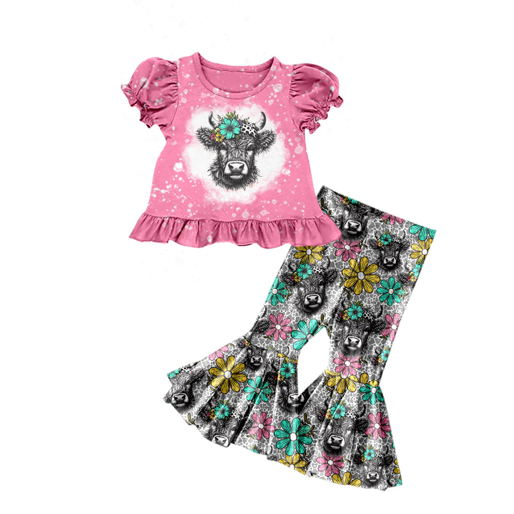 Cow Wholesale Baby Kids Boutique Kid Clothing