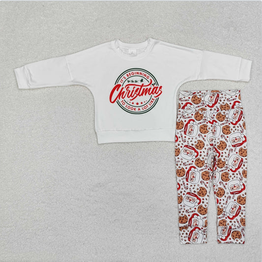 BLP1002 Baby Boys Christmas Santa Cake Pants Outfit