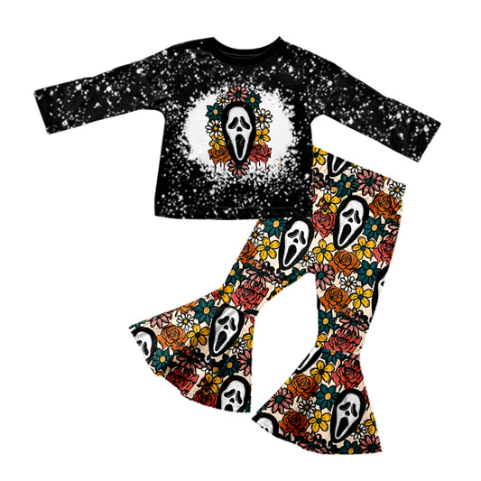 MOQ:5 halloween long Sleeve Wholesale Boutique Kid Clothing