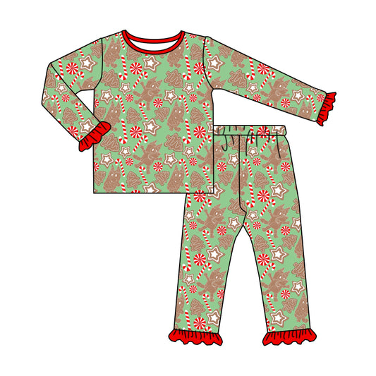 MOQ:5 Christmas Kid Long Sleeve Wholesale Boutique Kid Clothing