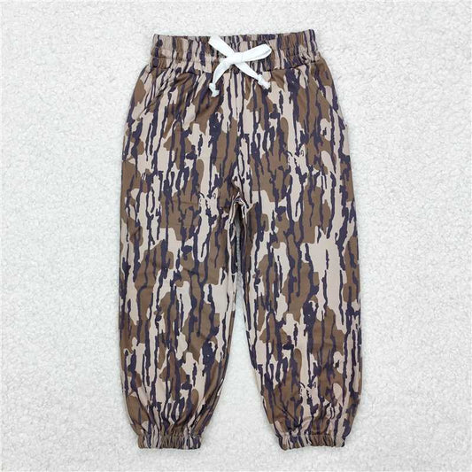RTS NO MOQ Baby Girls Long Pants P0649 Camo Bottomland Pockets Jogger Pants