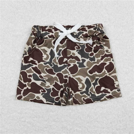 RTS NO MOQ Baby Boys Summer pants SS0202 Camo Pockets Bottom Shorts
