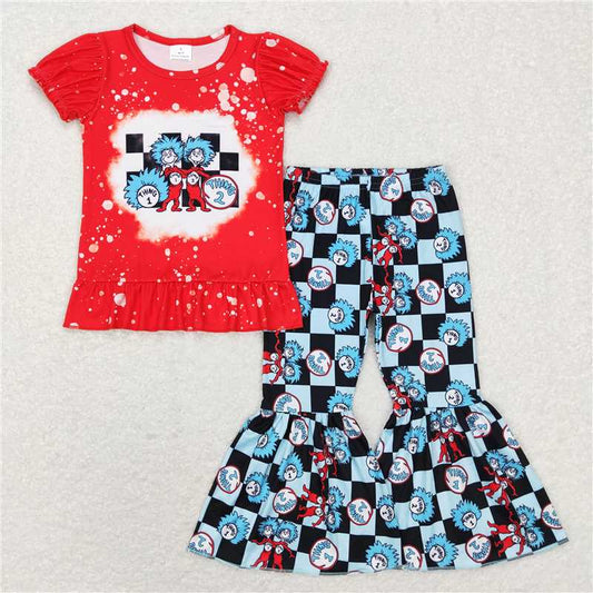 Baby Girls Dr Cat Bell Pants Set