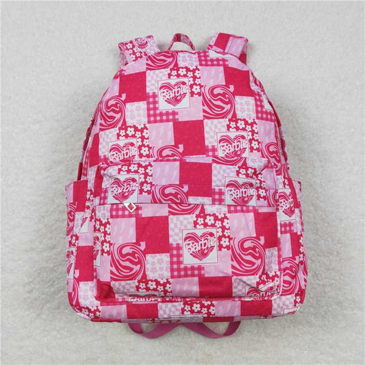 BA0114 Girls Pink Babe Backpack Bag