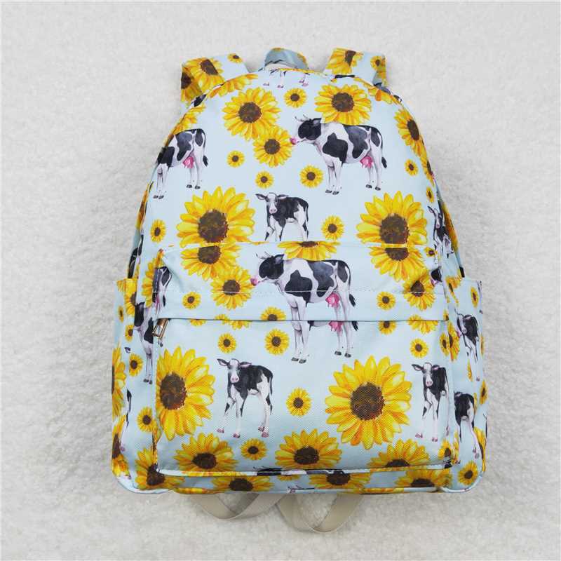 BA0151 Kids Baby Girls Sunflower Book Bag Backpack