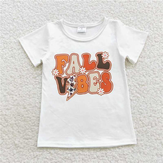 7.24 RTS NO MOQ Summer Baby Girls Short Sleeve GT0277 Fashion Groovy Short Sleeve Tee Shirts Tops