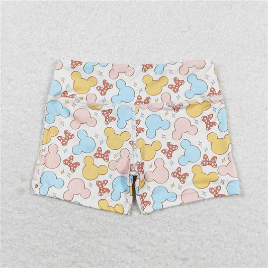 RTS NO MOQ Baby Girls Summer Pants SS0212 Bow Colorful Bottoms Shorts