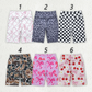 RTS NO MOQ Summer Sibling Baby Girls 6 Colors High Waist Tennis Yoga Biking Shorts Bottoms