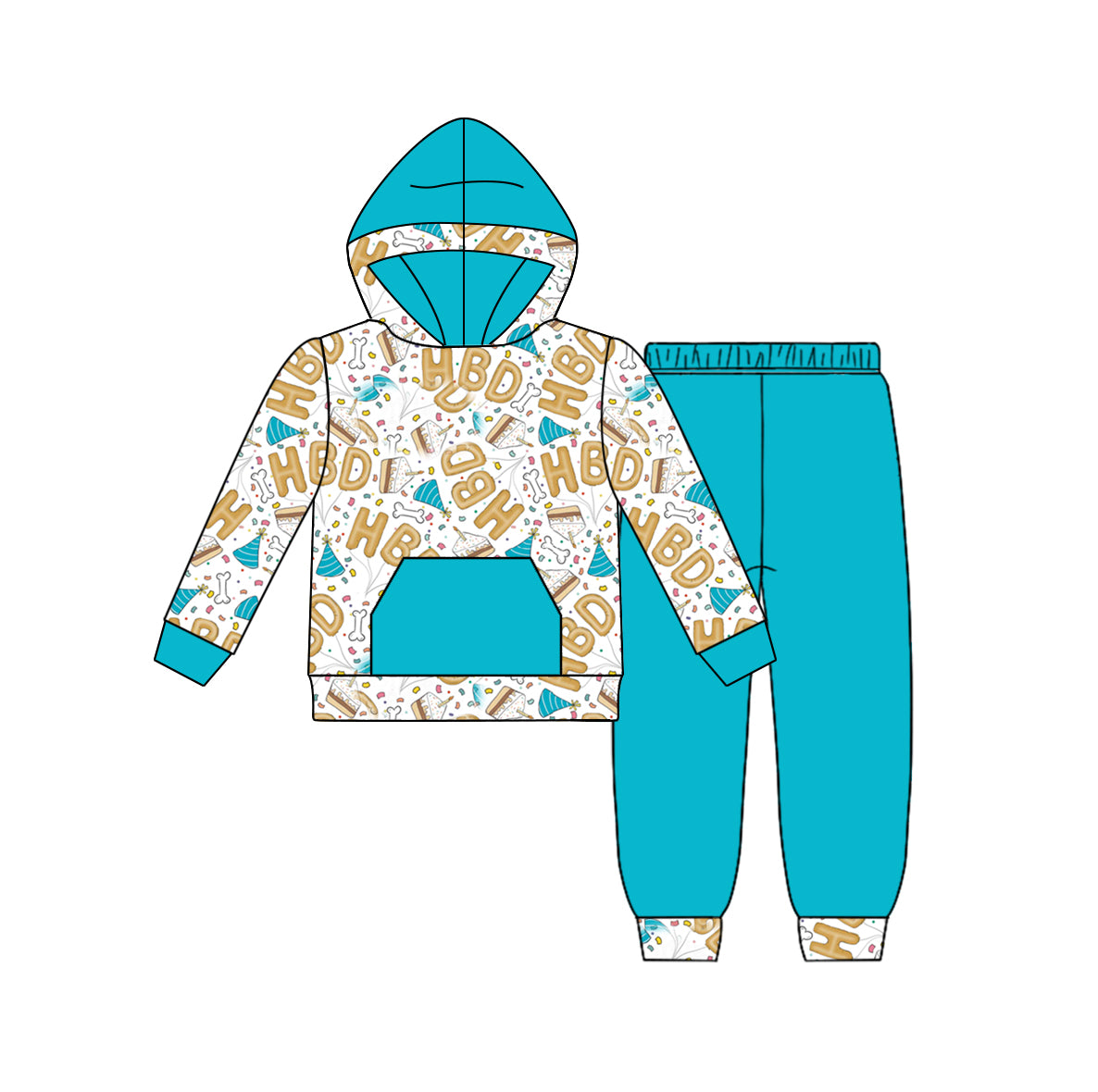 MOQ:5 Blue boys Long Sleeve Wholesale Boutique Kid Clothing Clothes