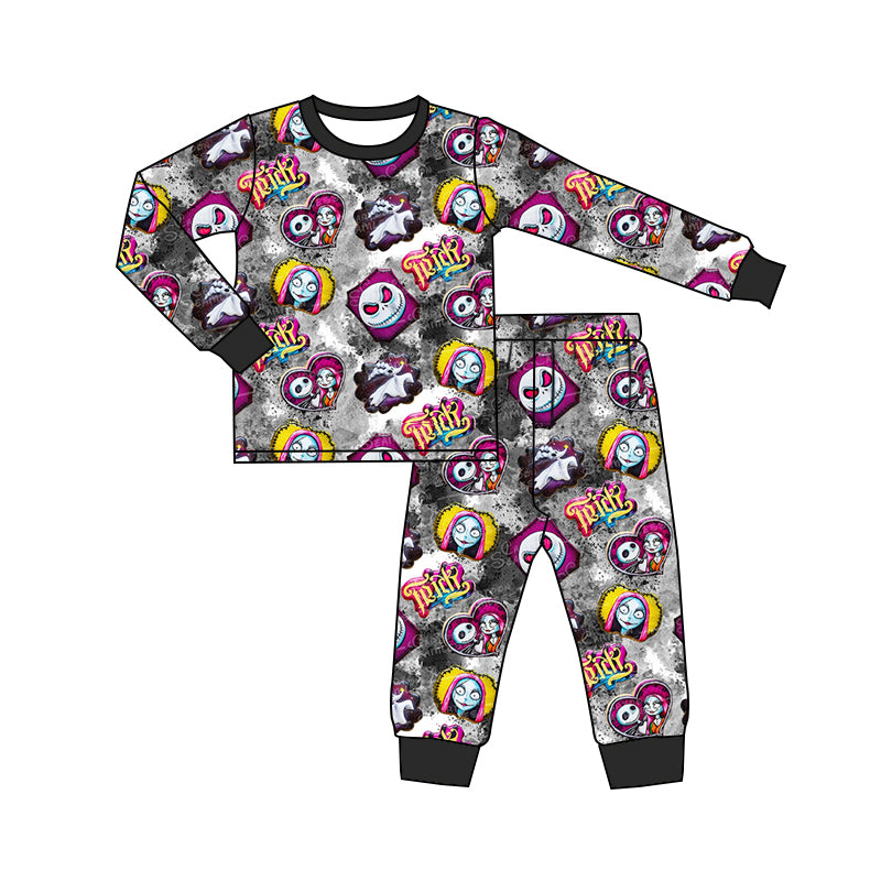 MOQ:5 Ghost Kid Long Sleeve Wholesale Boutique Kid Clothing