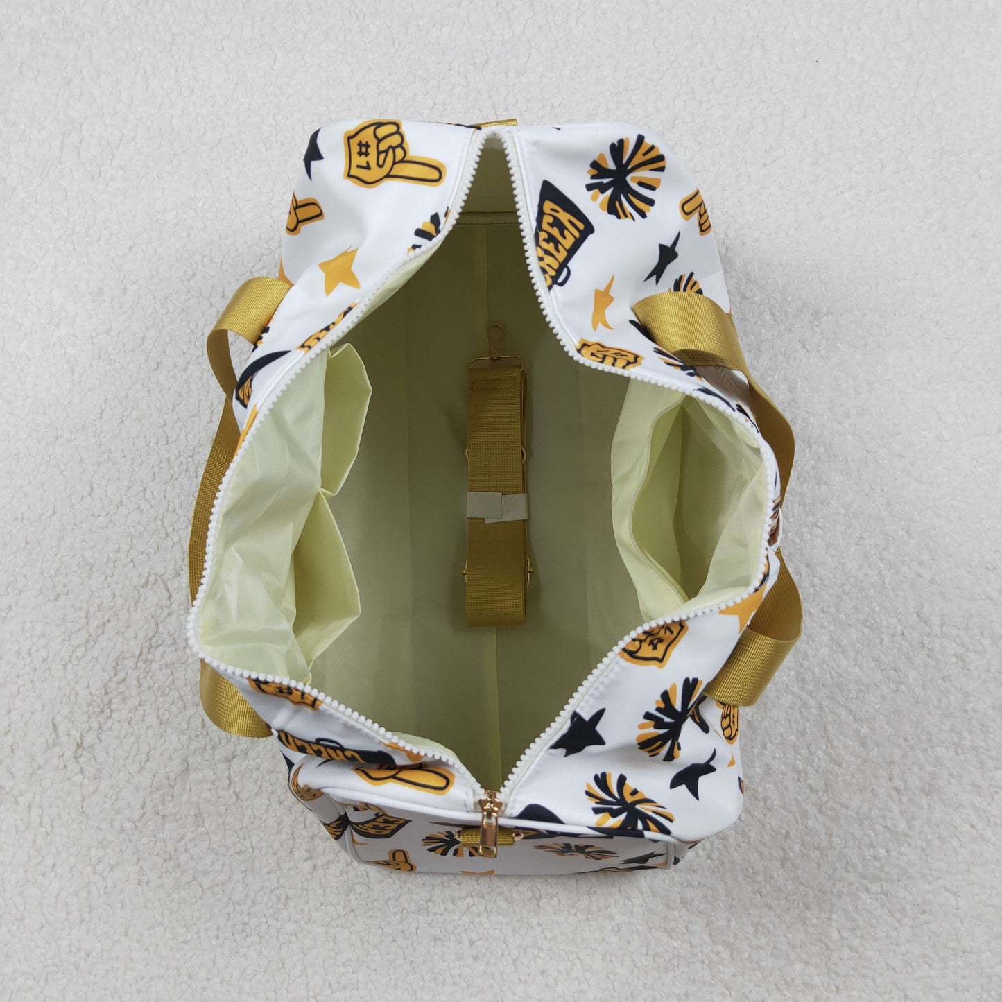 RTS Kids Girl Adult Team Cheer Yellow Gym Bag