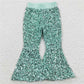 Baby Girls Sequin Bell Bottom Flare Pants (1-9 color)