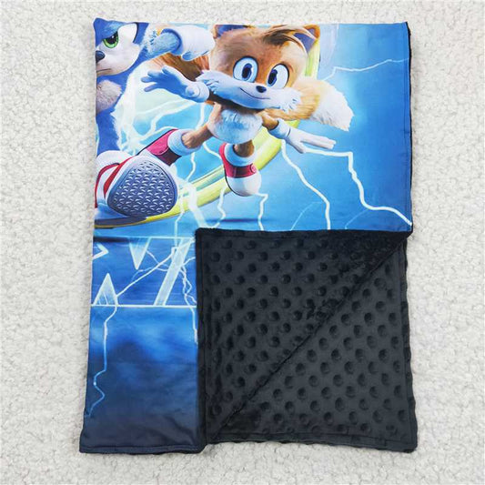 RTS NO MOQ Baby Kids Carpet BL0037 Hedgehog Polka Dots Blankets