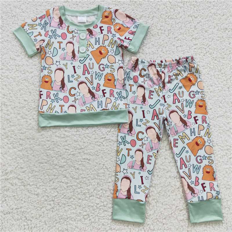 BSPO0110 baby boy clothes boy pajamas set