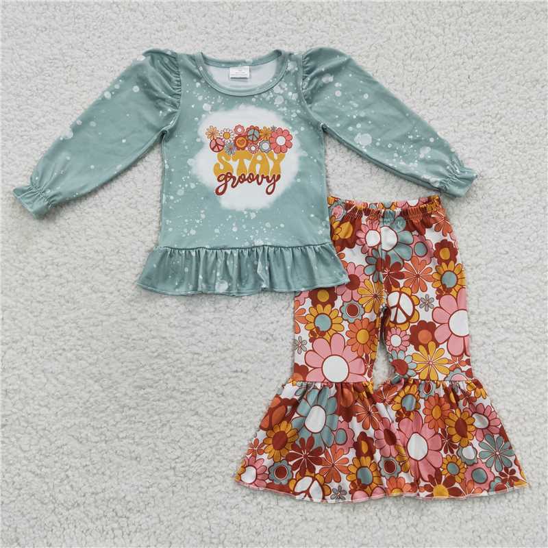 GLP0502 Stay Groovy Girls Boutique Outfit