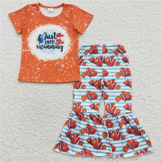 GSPO0548 Just Keep Swimming Girls Outfit