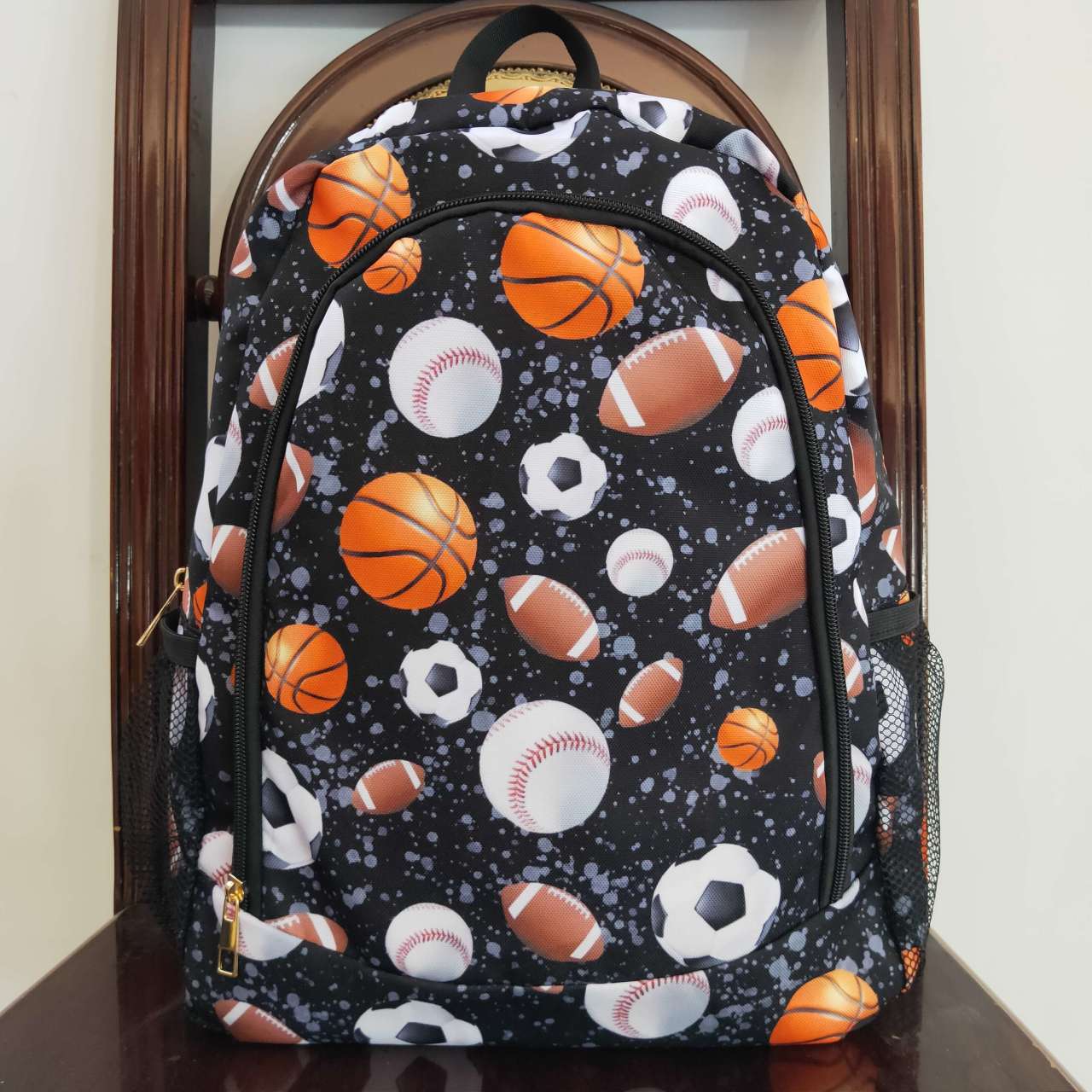 BA0125 toddler backpack back to school preschool bag football bag baseball football bag