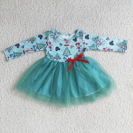 6 A15-1 Christmas Children Clothing Kid Summer Boutique Dresses