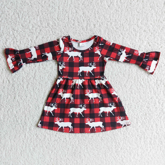 6 B2-21 Christmas Children Clothing Kid Summer Boutique Dresses