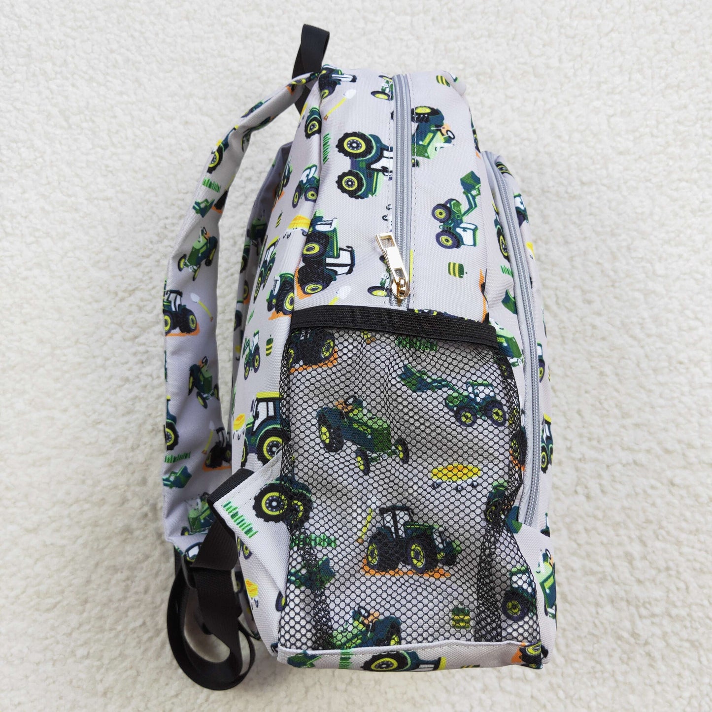 BA0123 toddler backpack White fishing backpack back to school preschool bag