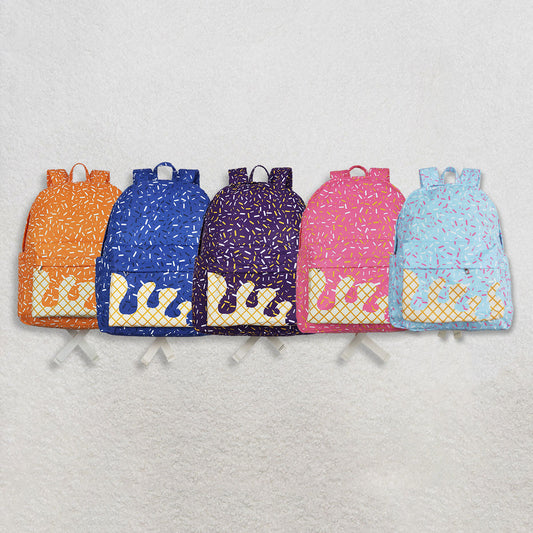 RTS Sibling Baby Kids Team Drip Sprinkles Zipper Backpacks School Bags