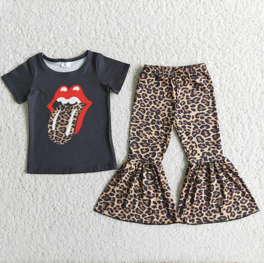 A3-16 Leopard Cute Girl Summer Clothing