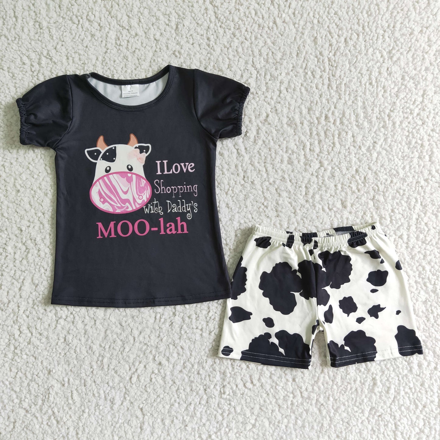 A6-12  Cow Girl Short Outfit