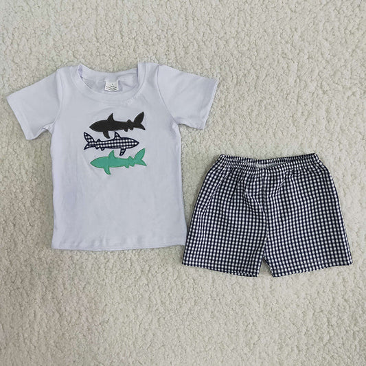 A8-23 Cotton Kid Icing Shorts Summer Boutique Children Clothing Outfit