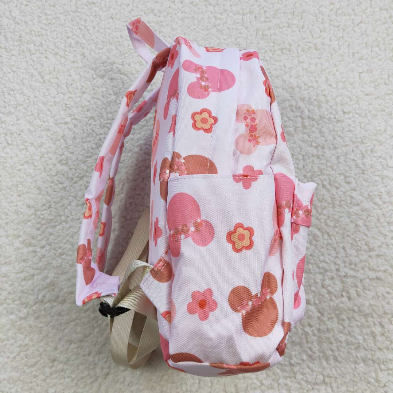 BA0092 toddler backpack Pink flower backpack girl gift back to school preschool bag